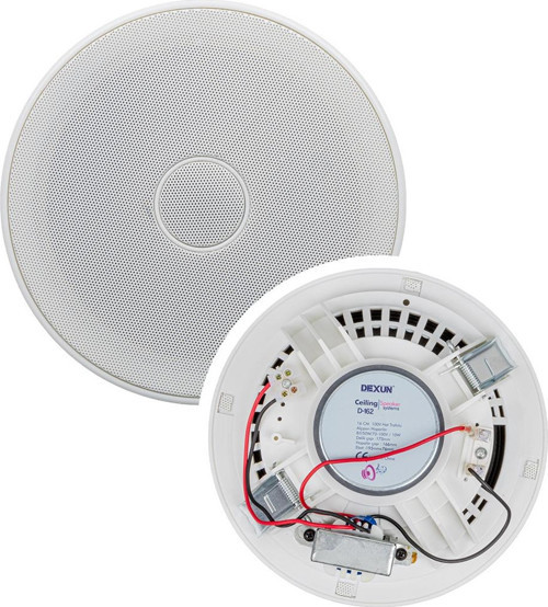 DEXUN D-162 16CM 100V MAX 50W RMS 10W HAT TRAFOLU ALÇIPAN HOPARLÖR (TWEETERLİ) (2818)