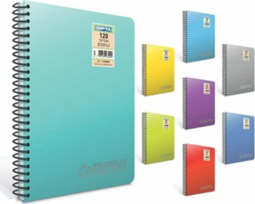 Chromo Spiralli Pp Kapak Defter 1979