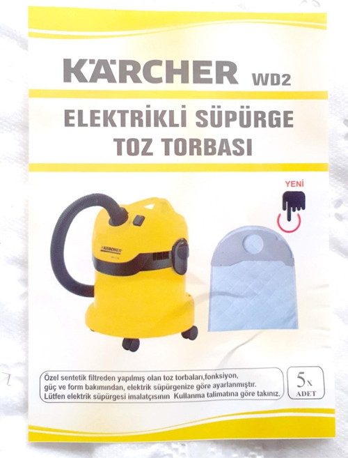 WD2 Uyumlu 5 Adet Toz Torbası