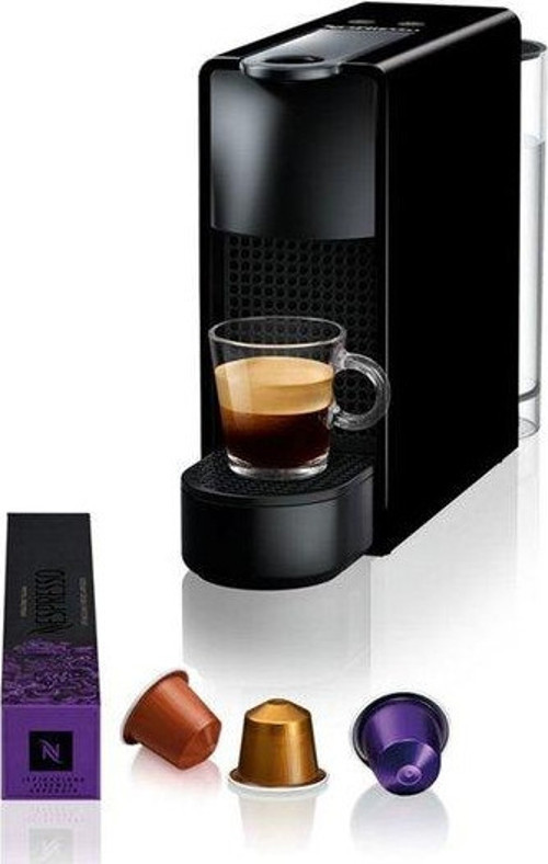 Essenza Mini C35 Black Bundle Kahve Makinesi Siyah