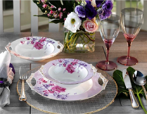 Royal Queen İsabella 83 Parça 12 Kişilik Yemek Takımı - 60008
