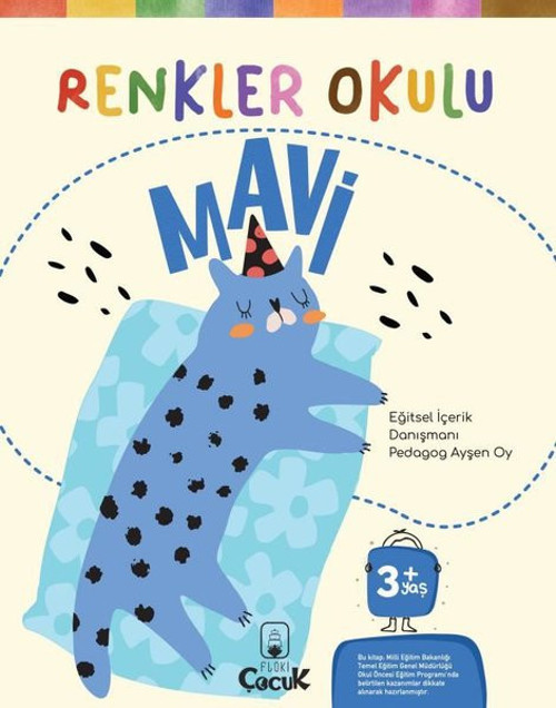 Renkler Okulu - Mavi 3+Yaş