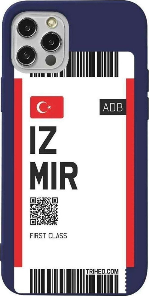 iPhone 13 Pro Lacivert Renkli Silikon Telefon Kılıfı - Izmir Bileti