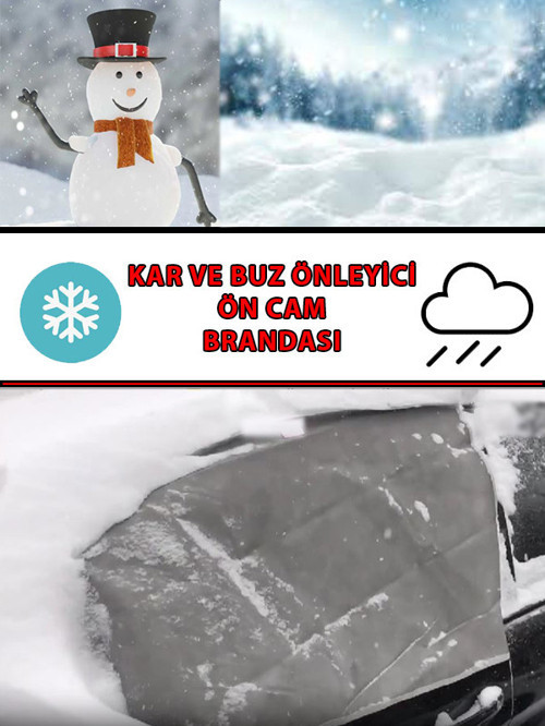 SUZUKİ VITARA ölçülerine Uyumlu Ön Cam Kar ve Buz brandası