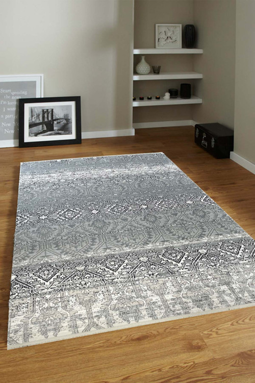 4m2-6m2 Bambu Tarz Modern Sık Dokuma Halı Salon Oturma Odası Mutfak Halısı Antialerjik 6962