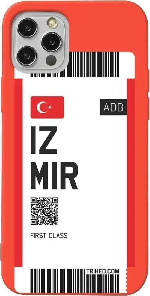 iPhone 13 Pro Turuncu Renkli Silikon Telefon Kılıfı - Izmir Bileti
