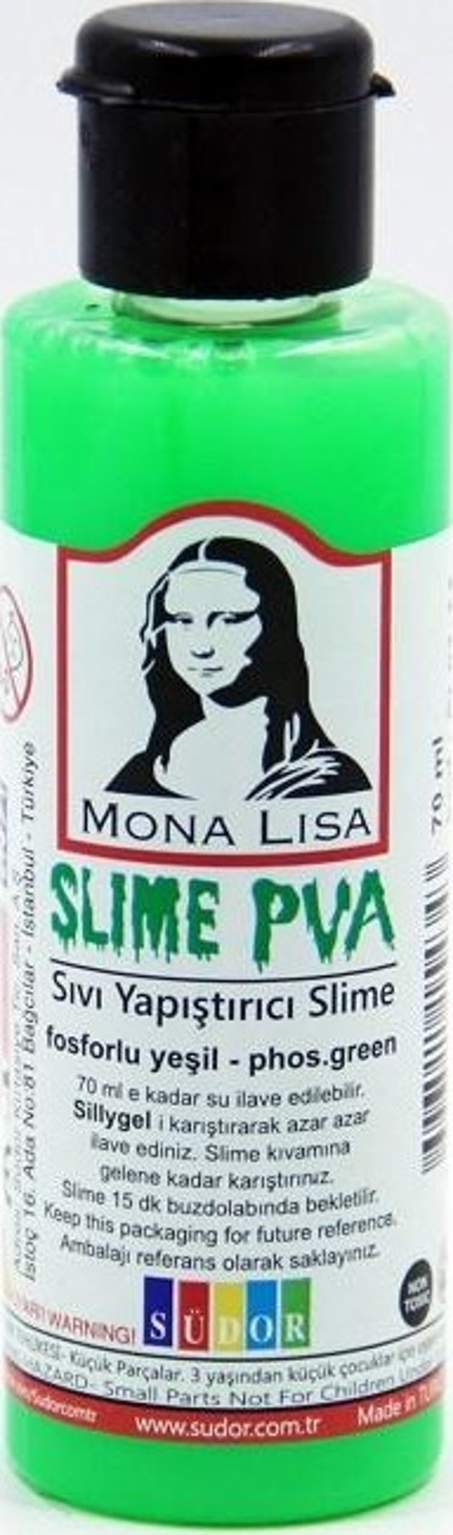 SLIME 70 ML FOSFORLU YESIL SL01-14 - (12 Adet)