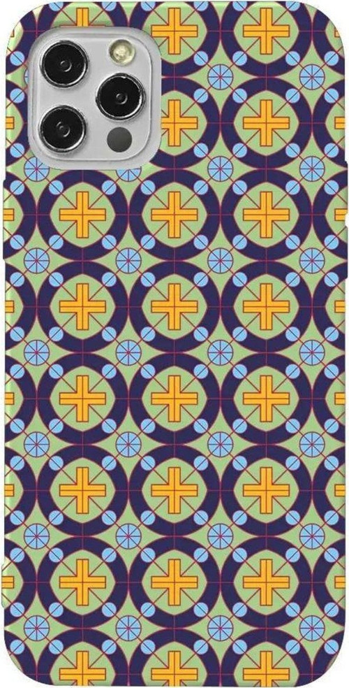 İphone 14 Pro Max Açik Yesil Renkli Silikon Telefon Kılıfı - Ottomans Tiles