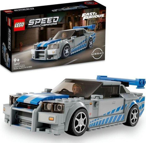 Speed Champions Daha Hızlı Daha Öfkeli Nissan Skyline GT-R (R34) 76917