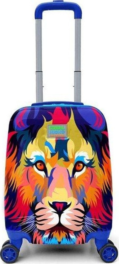 Mini Aslan Desenli Çocuk Valizi 16732