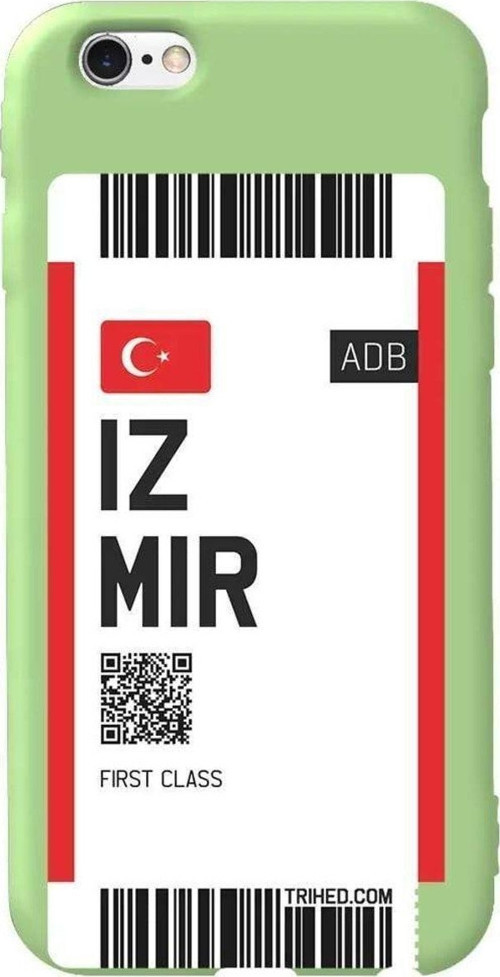 iphone 6S Açik Yesil Renkli Silikon Telefon Kılıfı - Izmir Bileti