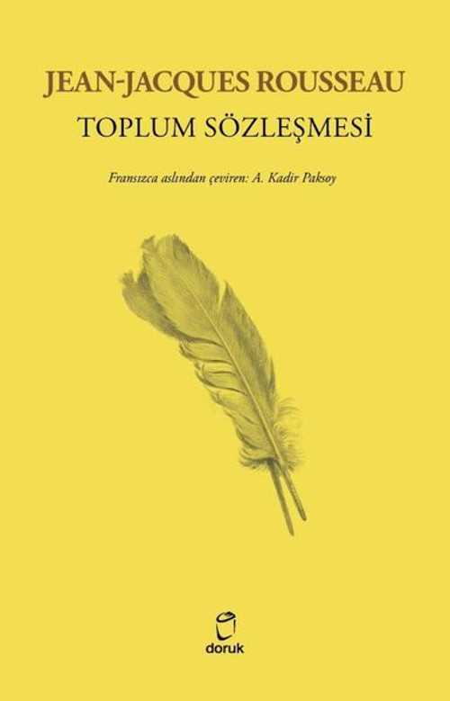 Doruk Yayınları Toplum Sözleşmesi