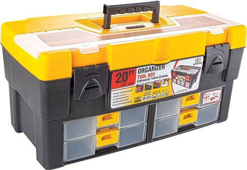 Super Bag ASR-2055 20 inç Takım Çantası - Plastik Kilitli