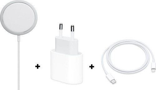 3 In 1 Iphone 12 Serisi Apple Magsafe Şarj Ve 20W Pd Hızlı Şarj Seti