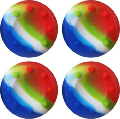 Renkli Xbox One S/One X/Xbox E/Xbox 360 Analog Koruyucu Silikon Pad