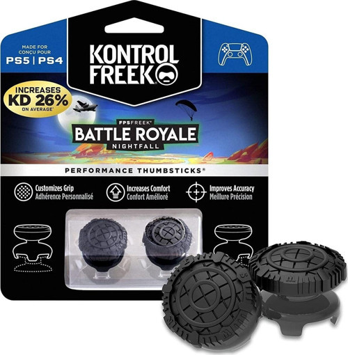 Kontrolfreek Battle Royale V1 Ps5 & Ps4 Analog Koruyucu Yükseltici Profesyonel Oyun Kolu Aksesuarı