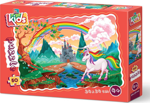 Gizemli Şato 50 Parça Çoçuk Puzzle