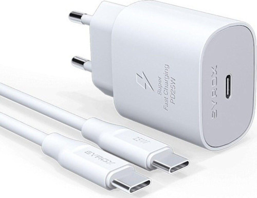 Samsung Galaxy M24 5G Uyumlu 25W Şarj Adaptörü ve Kablo Seti Hız Şarj Cihazı Adaptörü Destekli