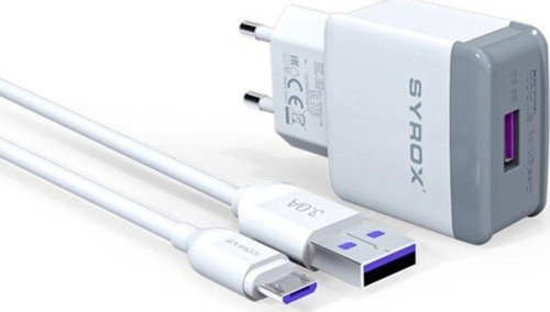Prestigio Multiphone 5300 Duo Uyumlu Mikro Usb Girişli 3.0 Amper Adaptör+kablo Şarj Aleti -q30