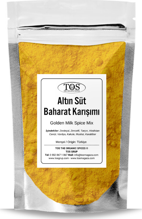 Altın Süt Baharatı 100 gr Golden Milk Spice - Premium Quality | Baharat Karışımı