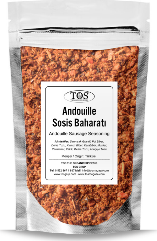 Andouille Sosis Baharatı 500 gr Andouille Sausage Seasoning - Premium Quality | Baharat Karışımı