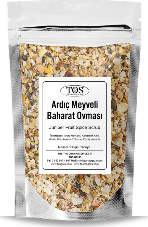 Ardıç Meyveli Baharat Ovması 100 gr Juniper Berry Spice Rub - Premium Quality | Baharat Karışımı