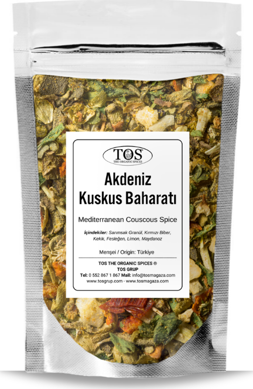 Akdeniz Kuskus Baharatı 500 gr Mediterranean Couscous Spice - Premium Quality | Baharat Karışımı