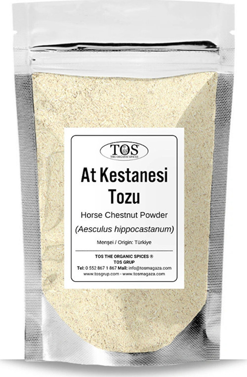 At Kestanesi Tozu 100 gr (1. Kalite) Aesculus hippocastanum / Horse Chestnut Powder