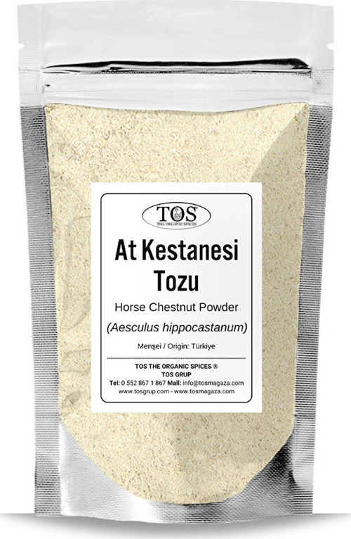 At Kestanesi Tozu 500 gr (1. Kalite) Aesculus hippocastanum / Horse Chestnut Powder