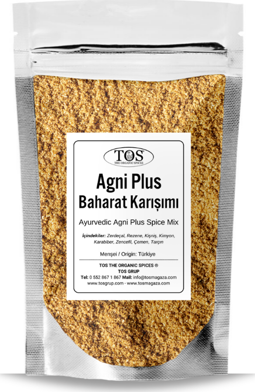 Ayurveda Agni Plus Baharat Karışımı 500 gr (1. Kalite) Baharatın Gücü ve Armonisi