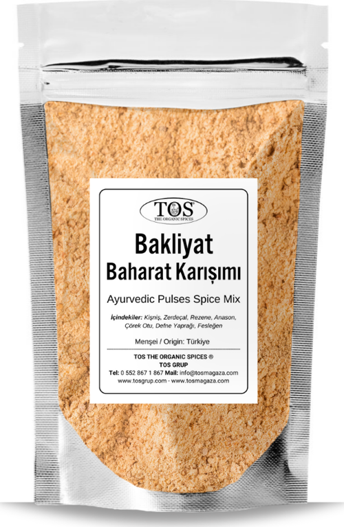 Ayurveda Bakliyat Baharat Karışımı 500 gr (1. Kalite) Bakliyatlar İçin Eşsiz Bir Armoni