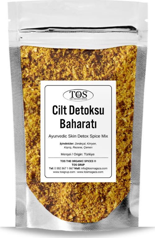 Ayurveda Cilt Detoksu Baharat Karışımı 500 gr (1. Kalite) Doğal Tazeliğin Anahtarı