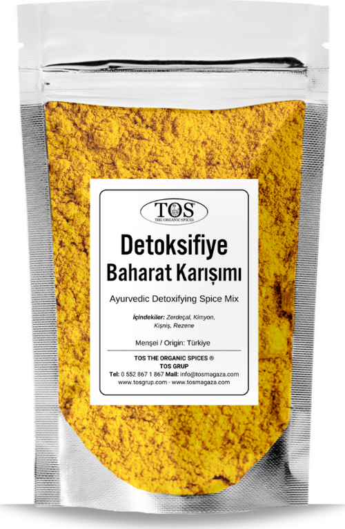 Ayurveda Detoksifiye Baharat Karışımı 100 gr (1. Kalite) Doğanın Arındırıcı Gücü