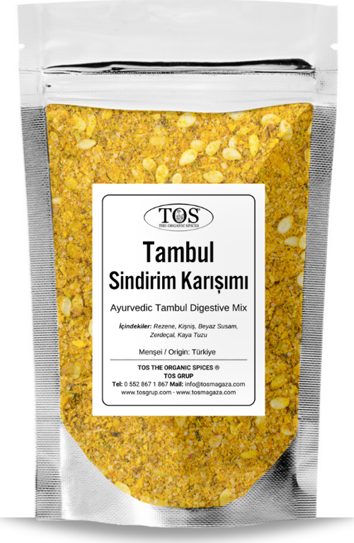 Ayurveda Tambul Sindirim Karışımı 500 gr (1. Kalite) Zengin ve Tatlı Baharat Armonisi