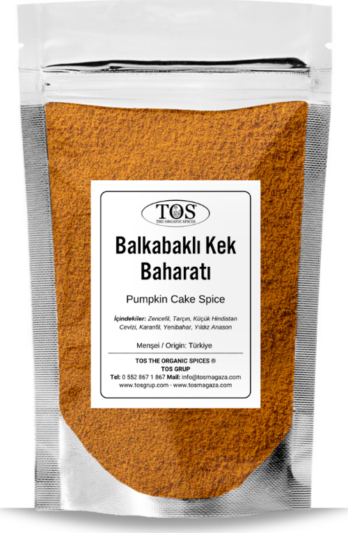 Balkabaklı Kek Baharatı 250 gr Pumpkin Cake Spice - Premium Quality | Baharat Karışımı