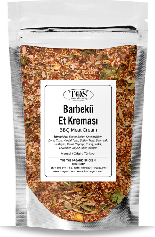 Barbekü Et Kreması 500 gr BBQ Meat Cream - Premium Quality | Baharat Karışımı