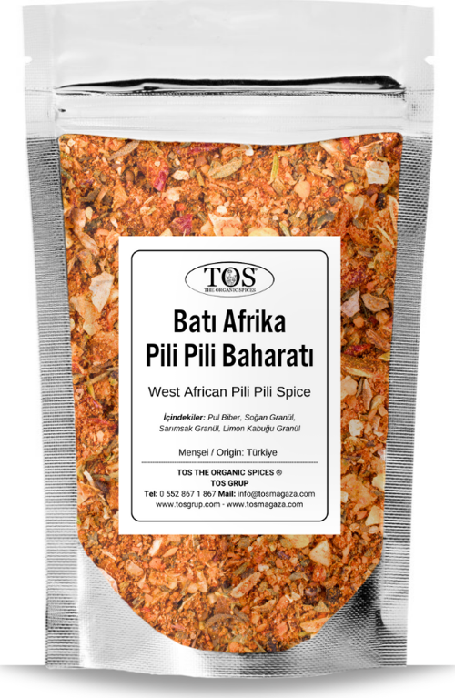 Batı Afrika Pili Pili Baharatı 250 gr West African Pili Pili Spice Blend - Premium Quality