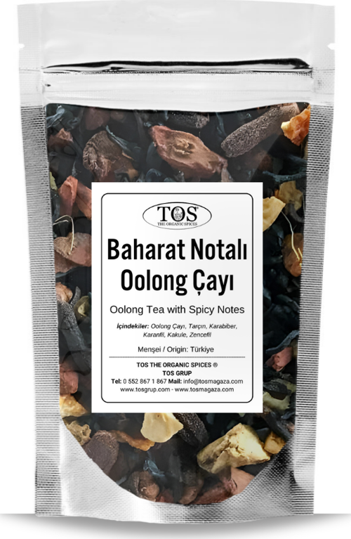 Baharat Notalı Masala Oolong Çayı 40 gr (1. Kalite) Spice-Noted Masala Oolong Tea