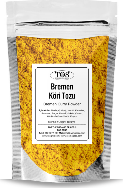 Bremen Köri Tozu 500 gr Bremen Curry Powder - Premium Quality | Baharat Karışımı