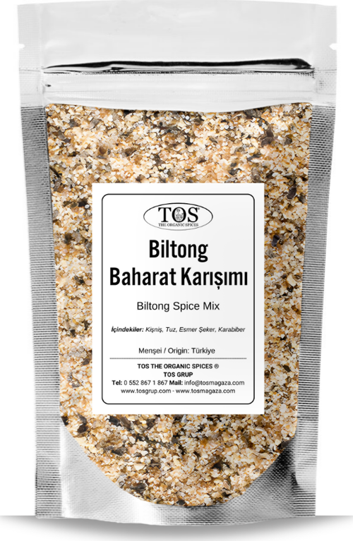 Biltong Baharatı Karışımı 250 gr Biltong Spice Blend - Premium Quality | Baharat Karışımı