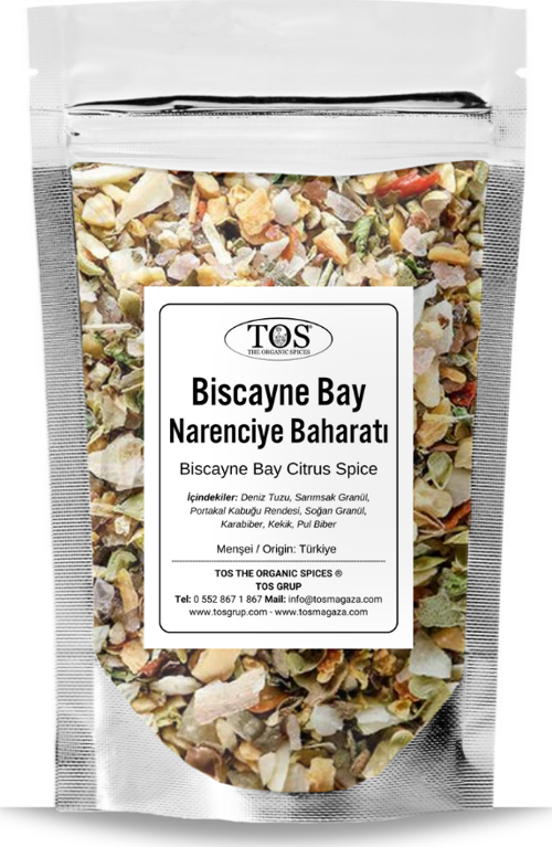 Biscayne Bay Narenciye Baharatı 250 gr Biscayne Bay Citrus Spice - Premium Kalite | Baharat Karışımı