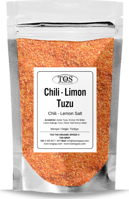 Chili - Limon Tuzu 500 gr (1. Kalite) Chili - Lemon Salt