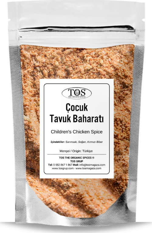 Çocuk Tavuk Baharatı 500 gr Kid's Chicken Spice - Premium Quality | Baharat Karışımı
