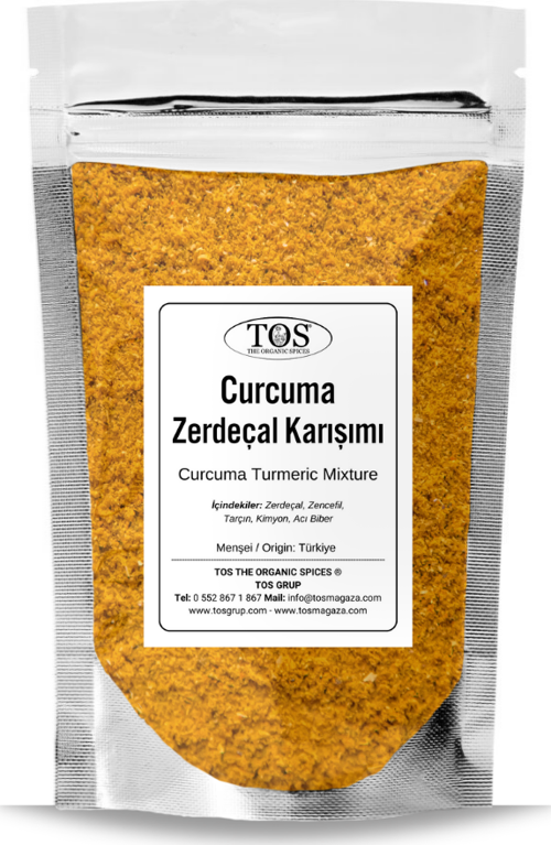 Curcuma Zerdeçal Karışımı 100 gr Curcuma Turmeric Blend - Premium Quality | Baharat Karışımı