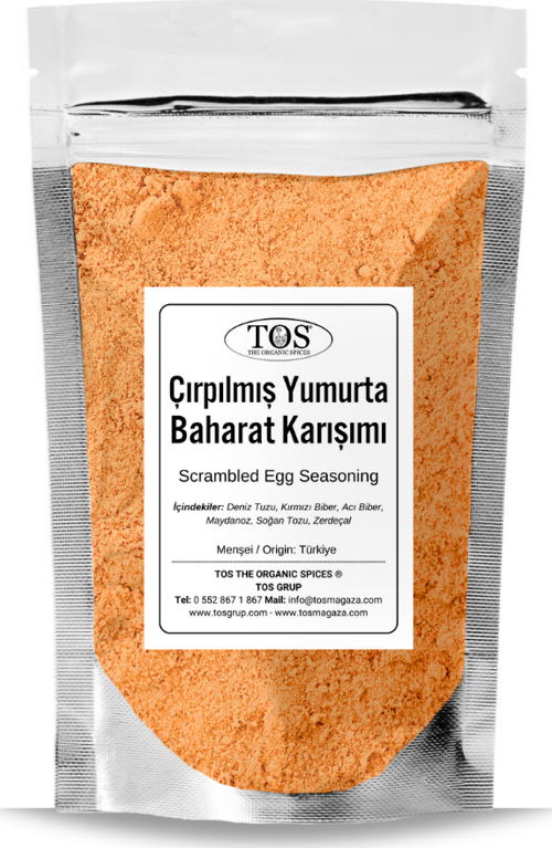 Çırpılmış Yumurta Baharatı 500 gr Scrambled Egg Spice - Premium Quality | Baharat Karışımı