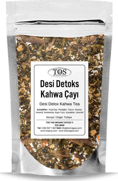 Desi Detoks Kahwa Çayı 250 gr (1. Kalite) Desi Detox Kahwa Tea