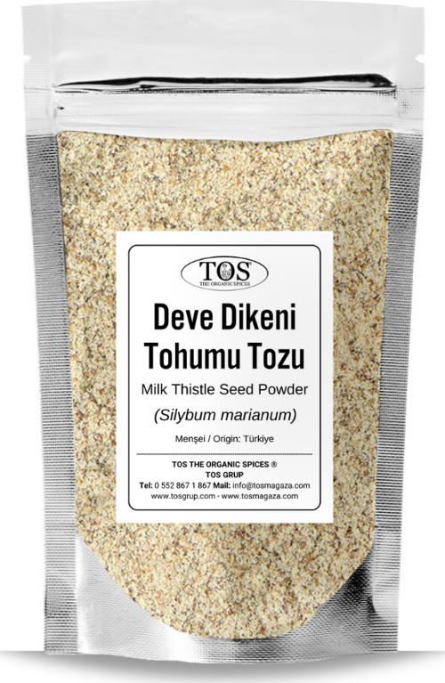 Deve Dikeni Tohumu Tozu 500 gr (1. Kalite) Silybum marianum / Ground Milk Thistle