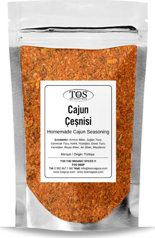 Ev Yapımı Cajun Çeşnisi 250 gr Homemade Cajun Seasoning - Premium Quality | Baharat Karışımı