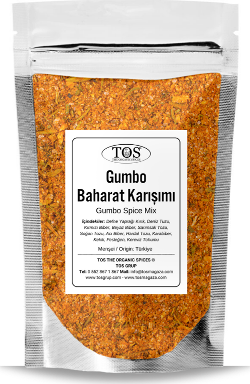 Gumbo Baharat Karışımı 250 gr Gumbo Spice Blend - Premium Quality | Baharat Karışımı