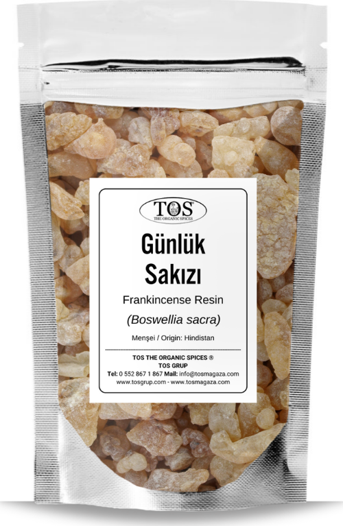 Günlük Sakızı 500 gr (1. Kalite) Boswellia sacra / Frankincense